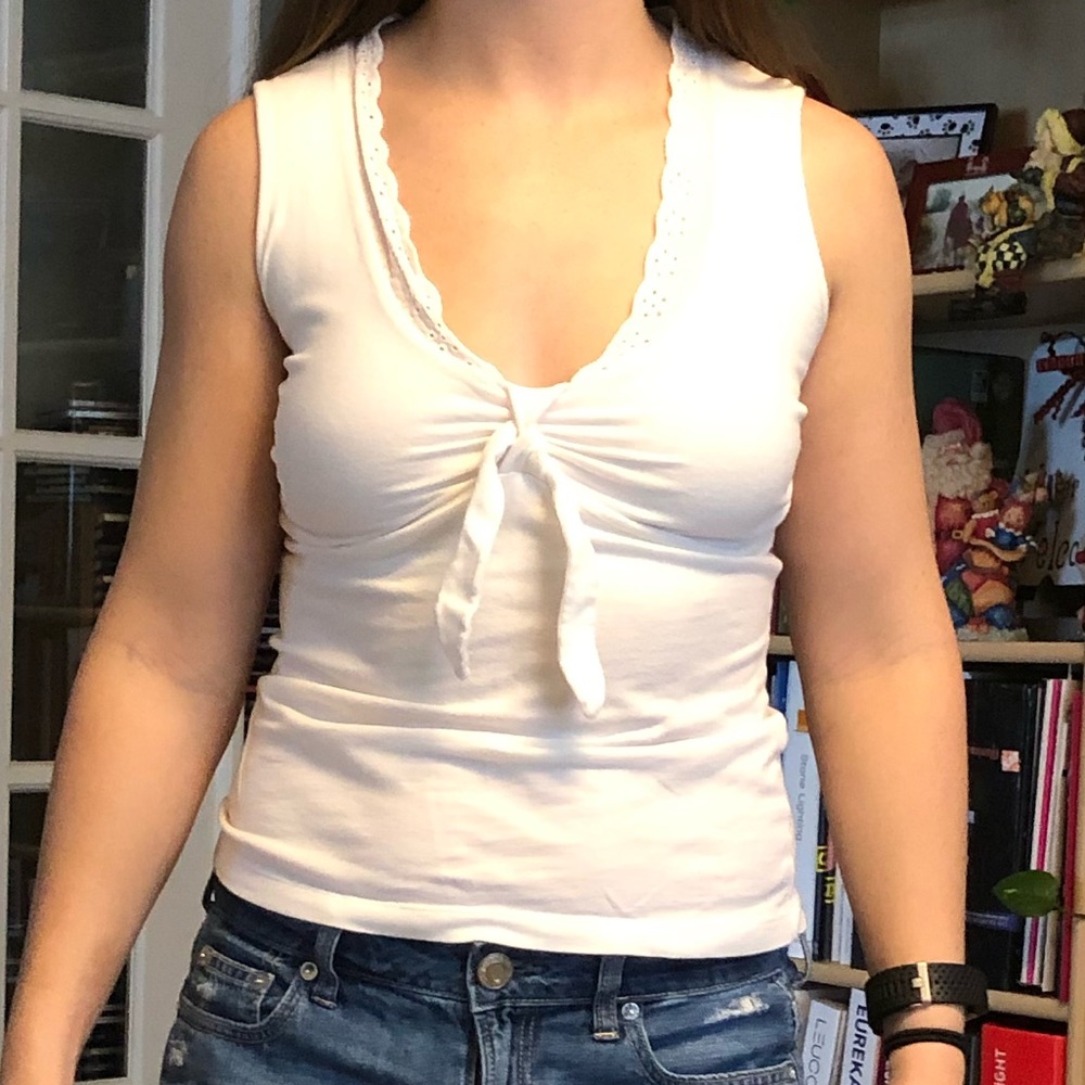 White Tank Top
